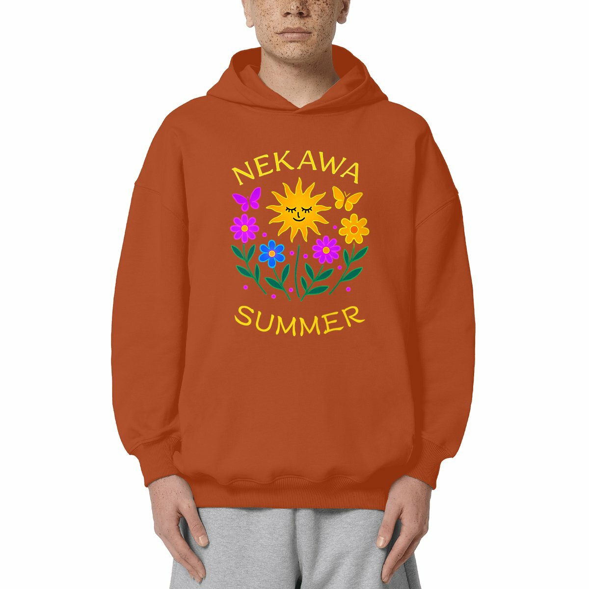 Sweat à capuche Nekawa Summer