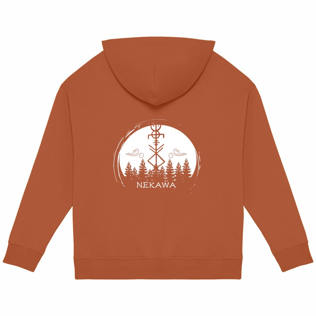 Sweat à capuche Oversized Shadows of Yggdrasil