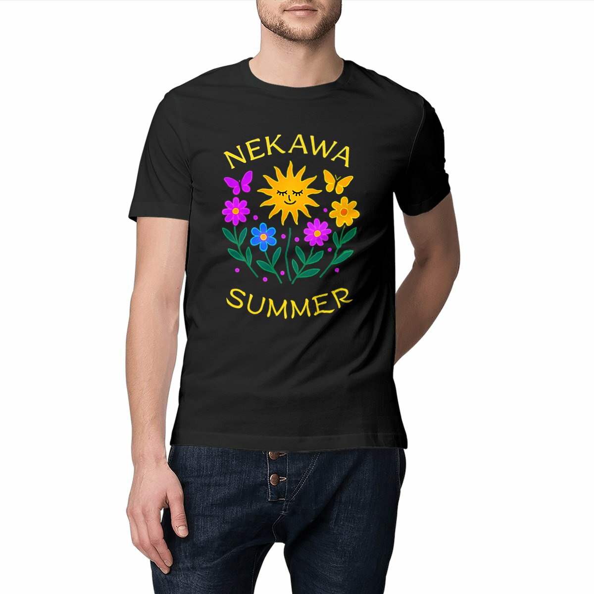 T-shirt Unisexe Nekawa Summer