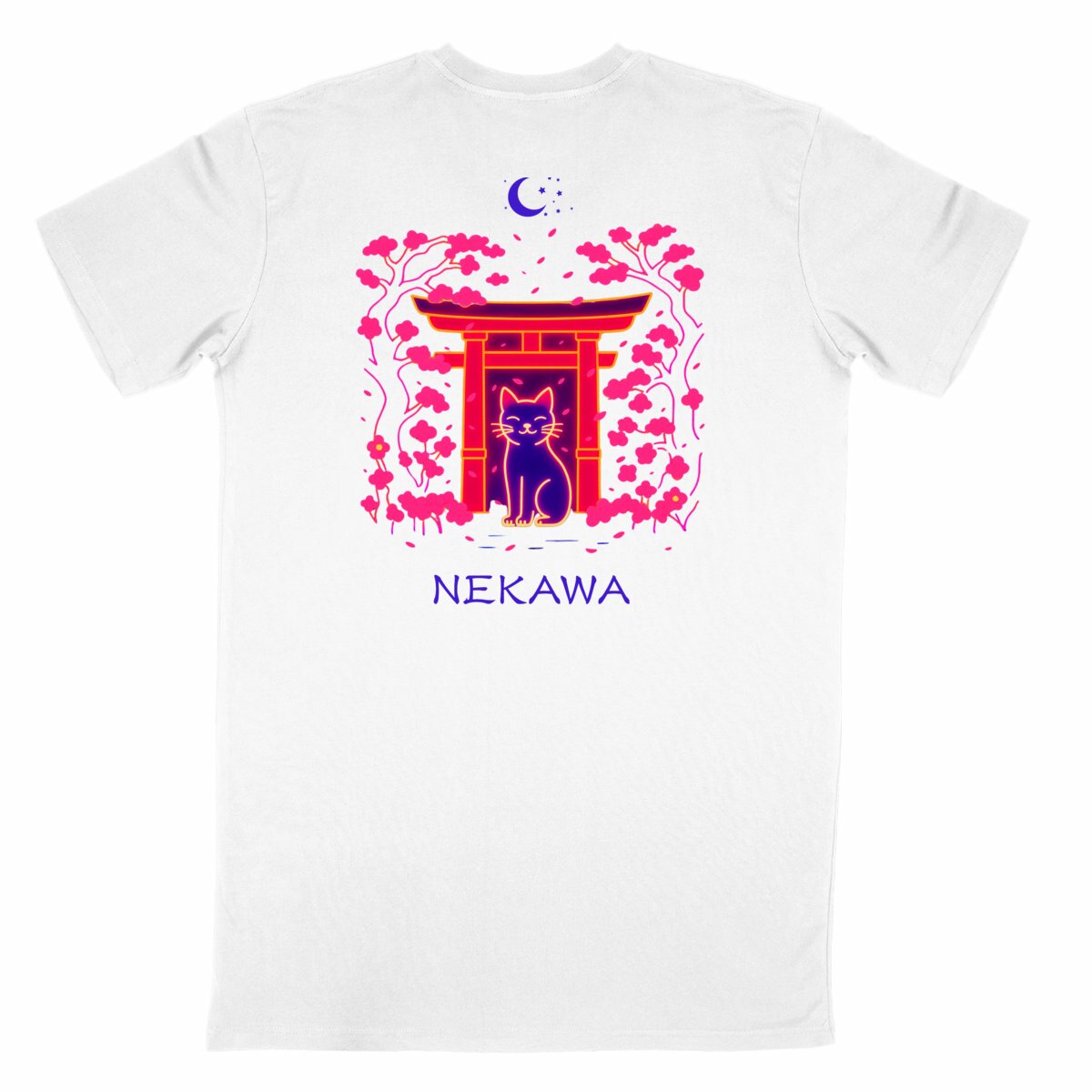 T-shirt Unisexe Le festival de Nekomiyo Blanc