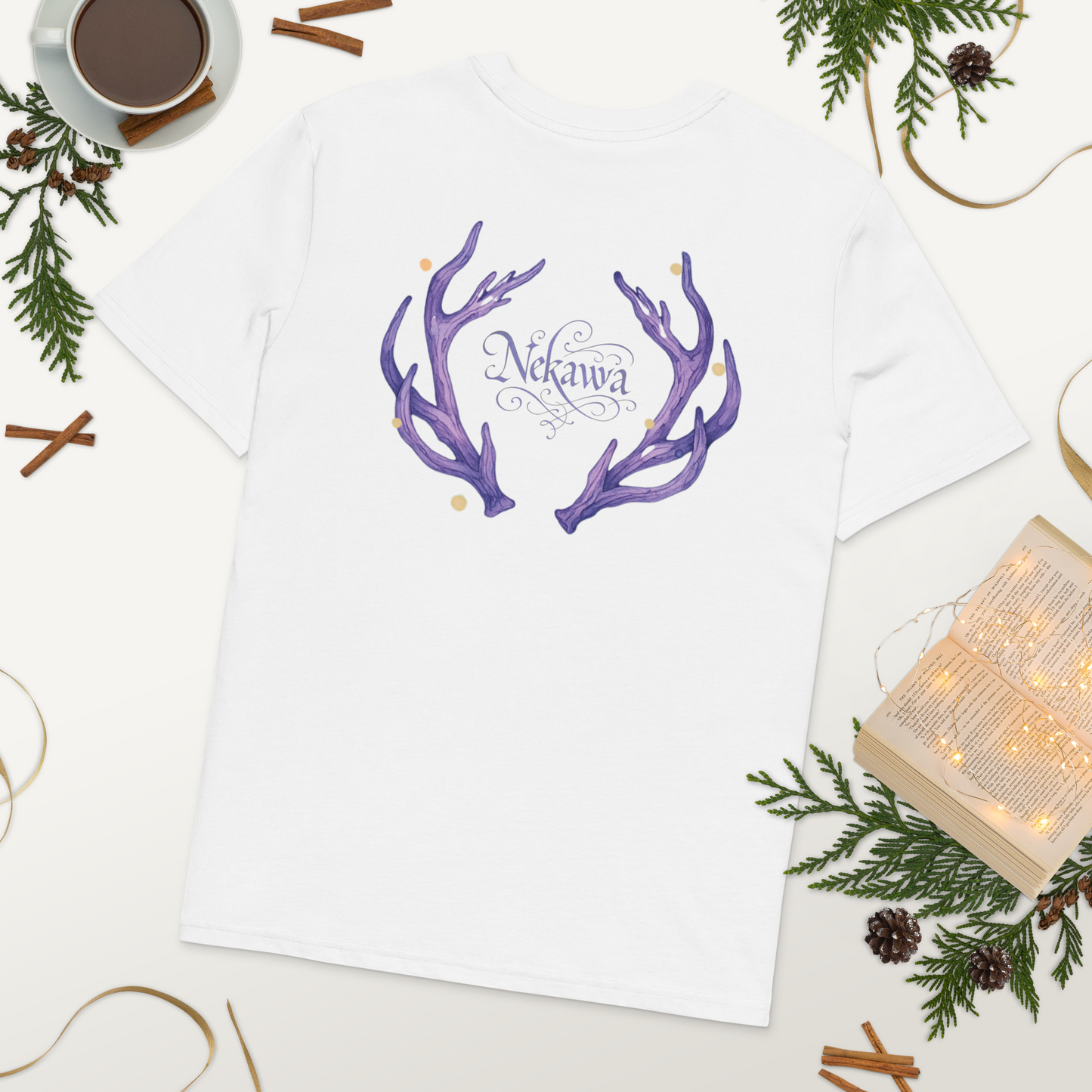 T-shirt unisexe Aube de Midori - 4 - Nekawa Store