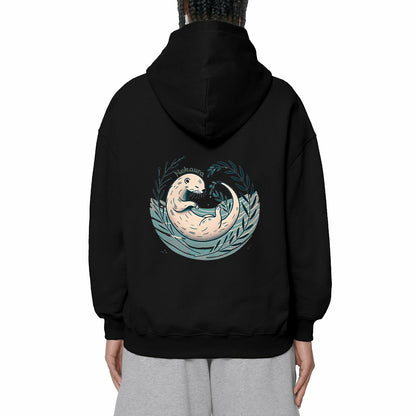 Sweat à capuche Oversized L'esprit de l'eau