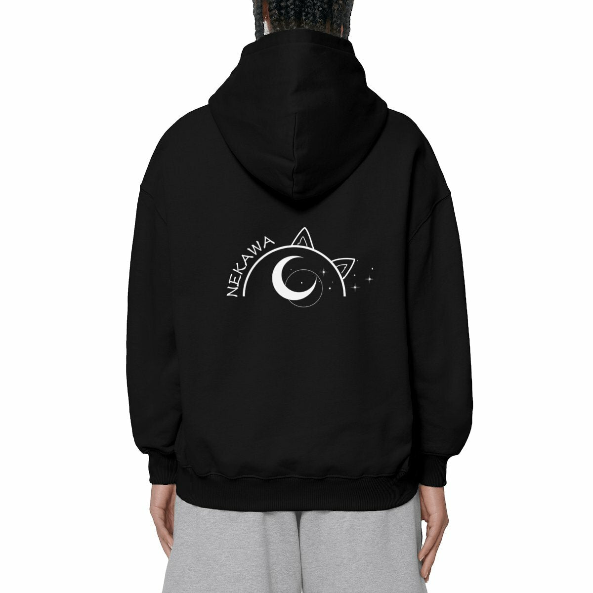 Sweat capuche Oversized Maneki Neko