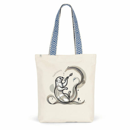 Totebag ethnique L'art et l'onde